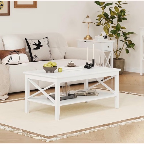Used White Coffee Table  for sale on AptDeco