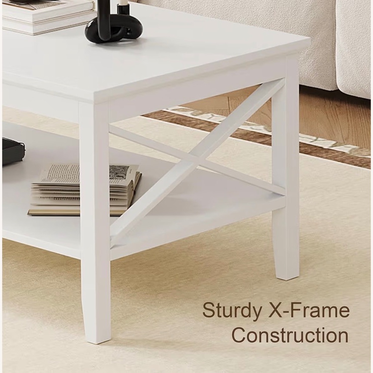 White Coffee Table  - image-2
