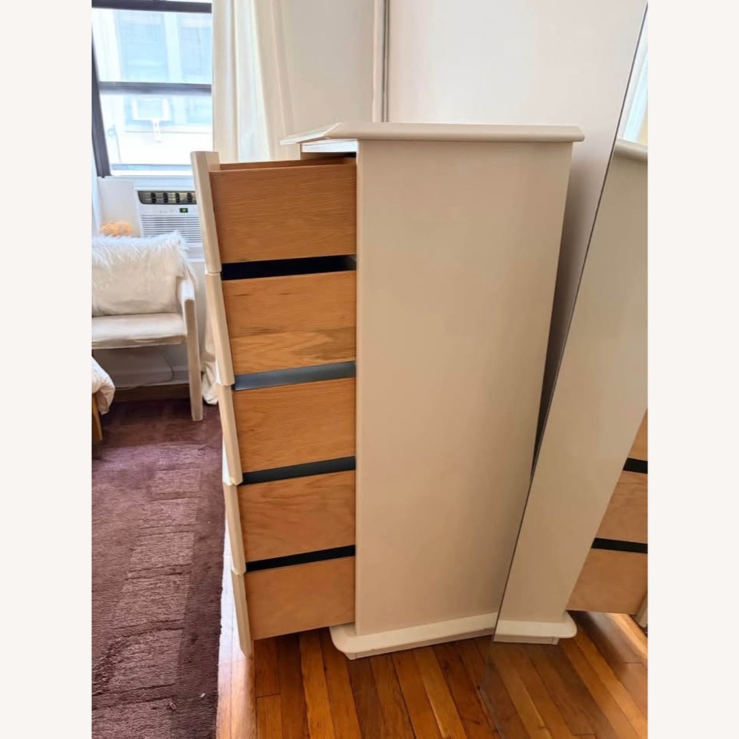 Lane Furniture White Lacquer Dresser - image-4