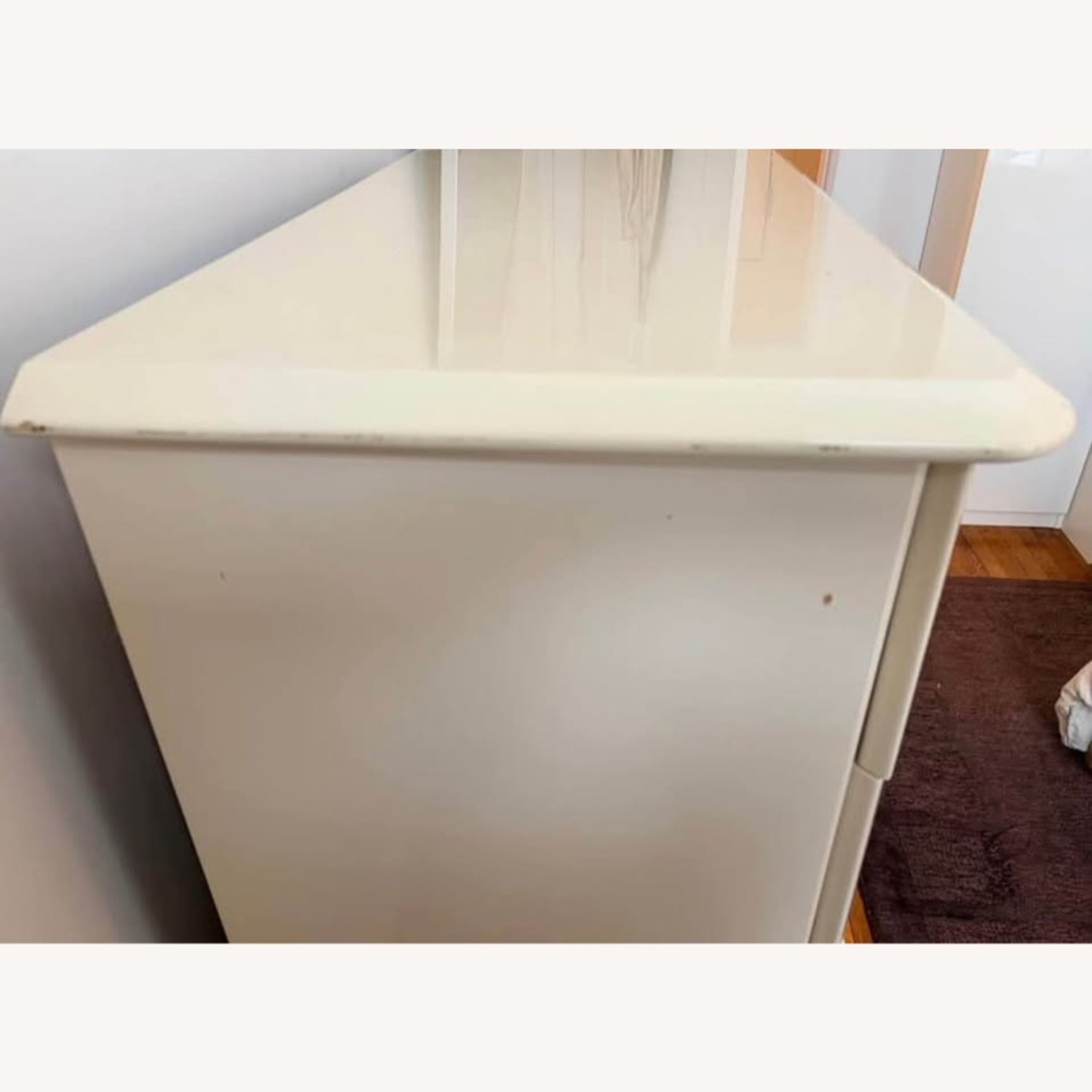 Lane Furniture White Lacquer Dresser - image-6