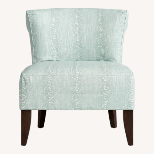 Used Ethan Allen Blue Fabric Accent Chairs for sale on AptDeco