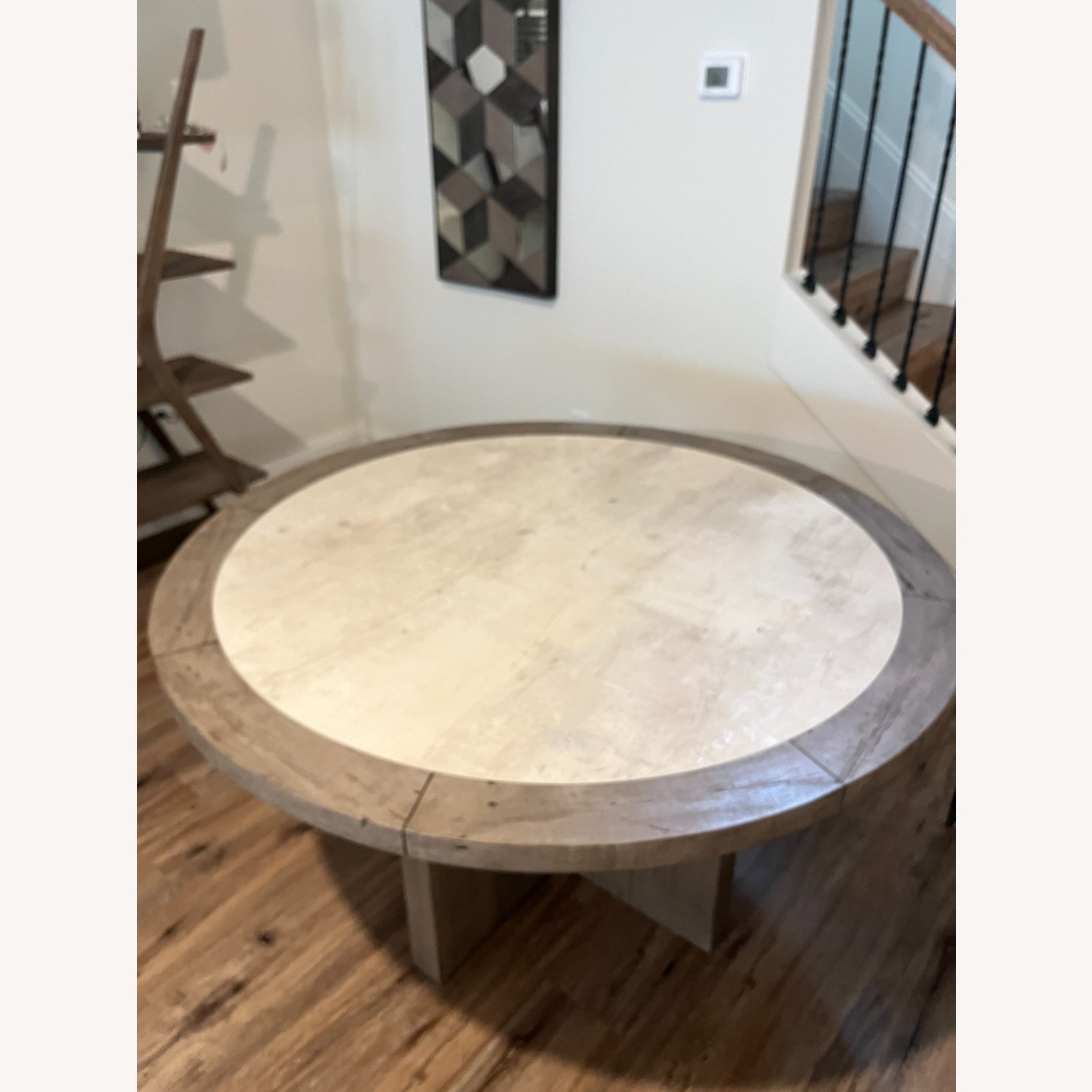 Classic Home Vincent Light Gray Wood Dining Table - image-4