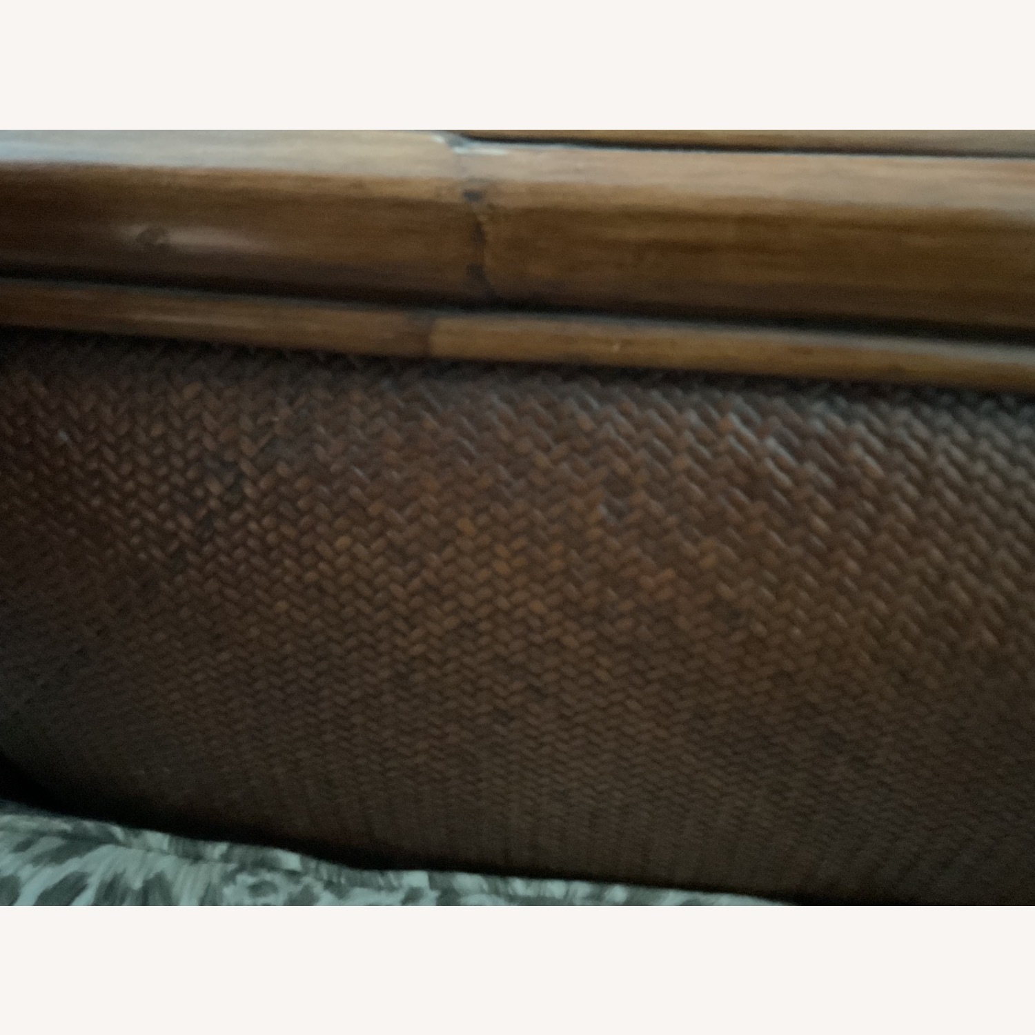 Rattan Chair with Ottoman - image-5