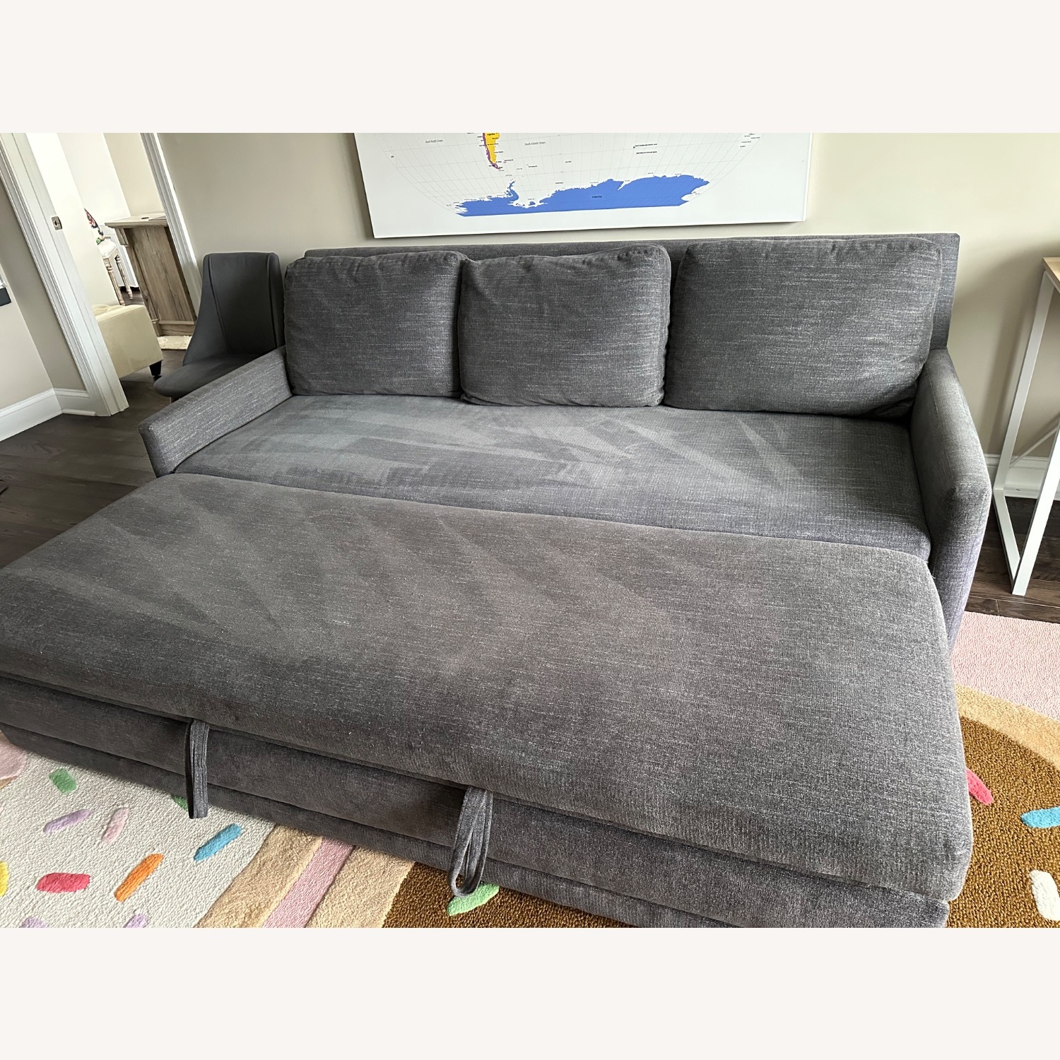 Crate & Barrel Reston Queen Sleeper Sofa - image-3