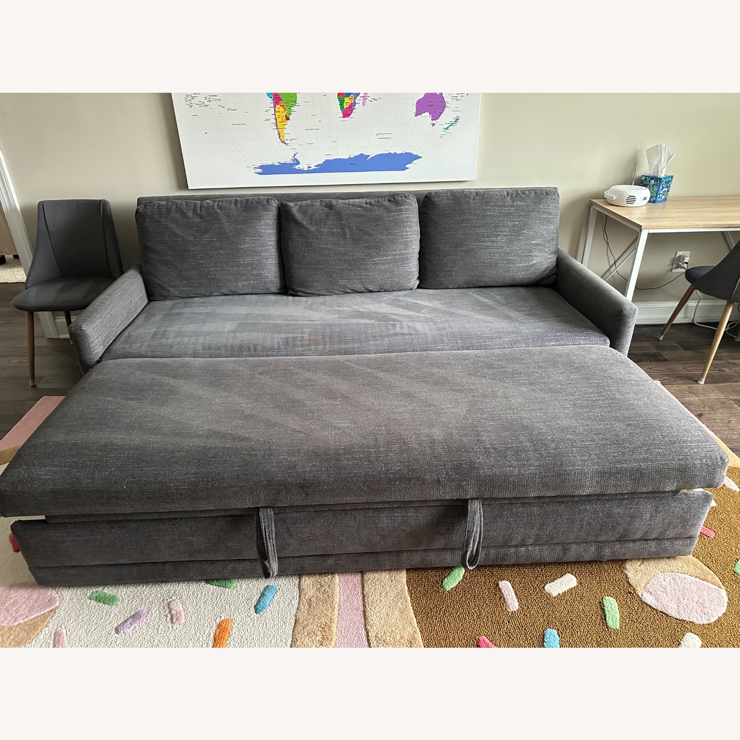 Crate & Barrel Reston Queen Sleeper Sofa - image-4