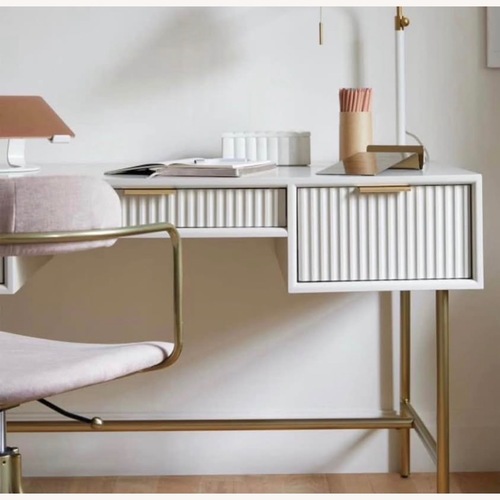 Used West Elm Quinn Haze Desk (52")  for sale on AptDeco
