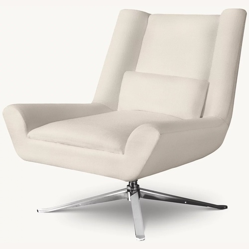 Used Restoration Hardware Luke White Armchair for sale on AptDeco