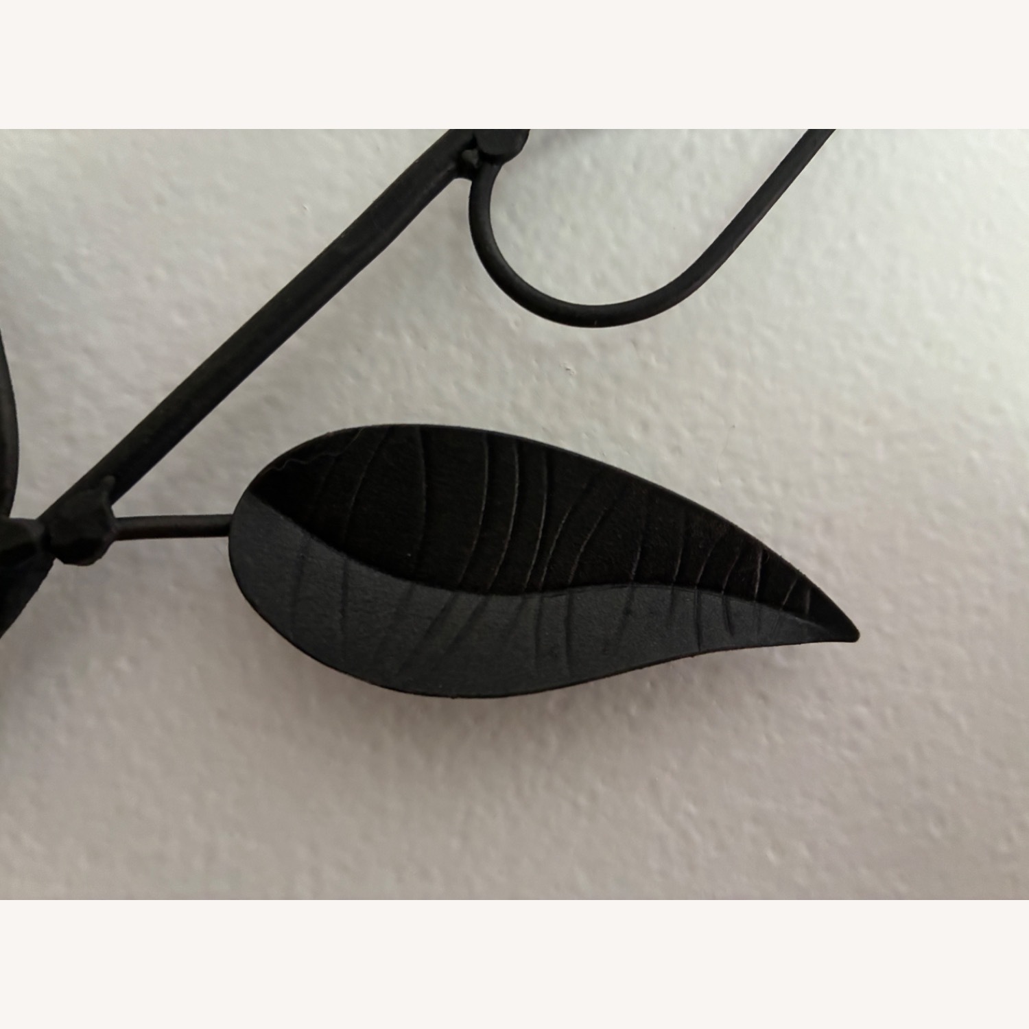 Dark Brown Metal Wall Decor and Photo Holder - image-5