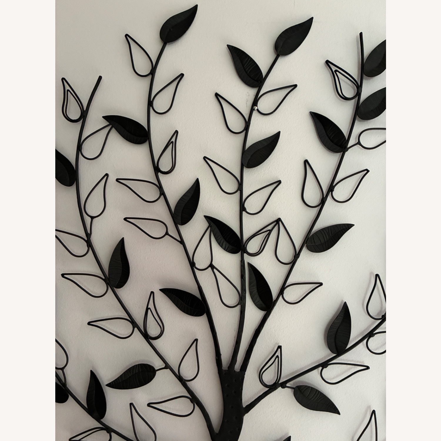 Dark Brown Metal Wall Decor and Photo Holder - image-3