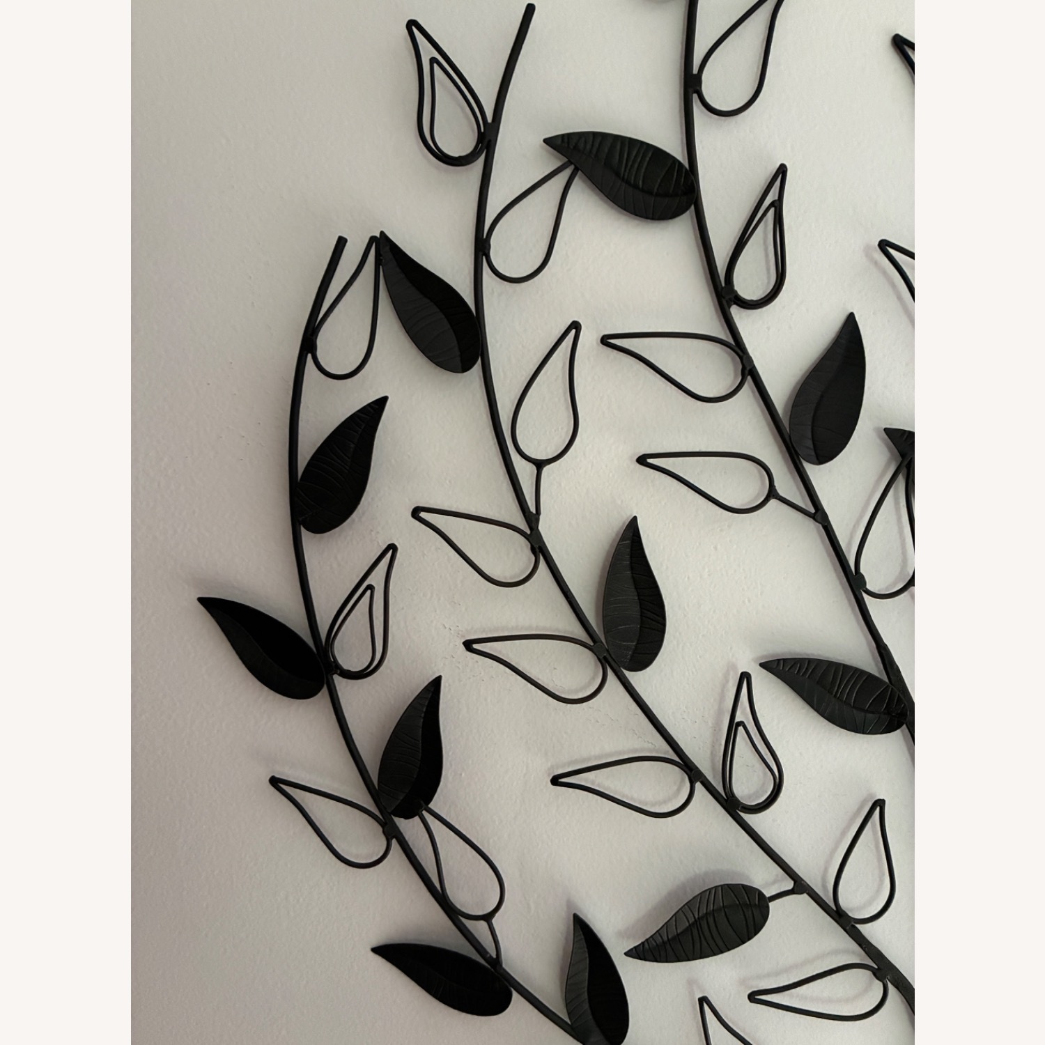 Dark Brown Metal Wall Decor and Photo Holder - image-4