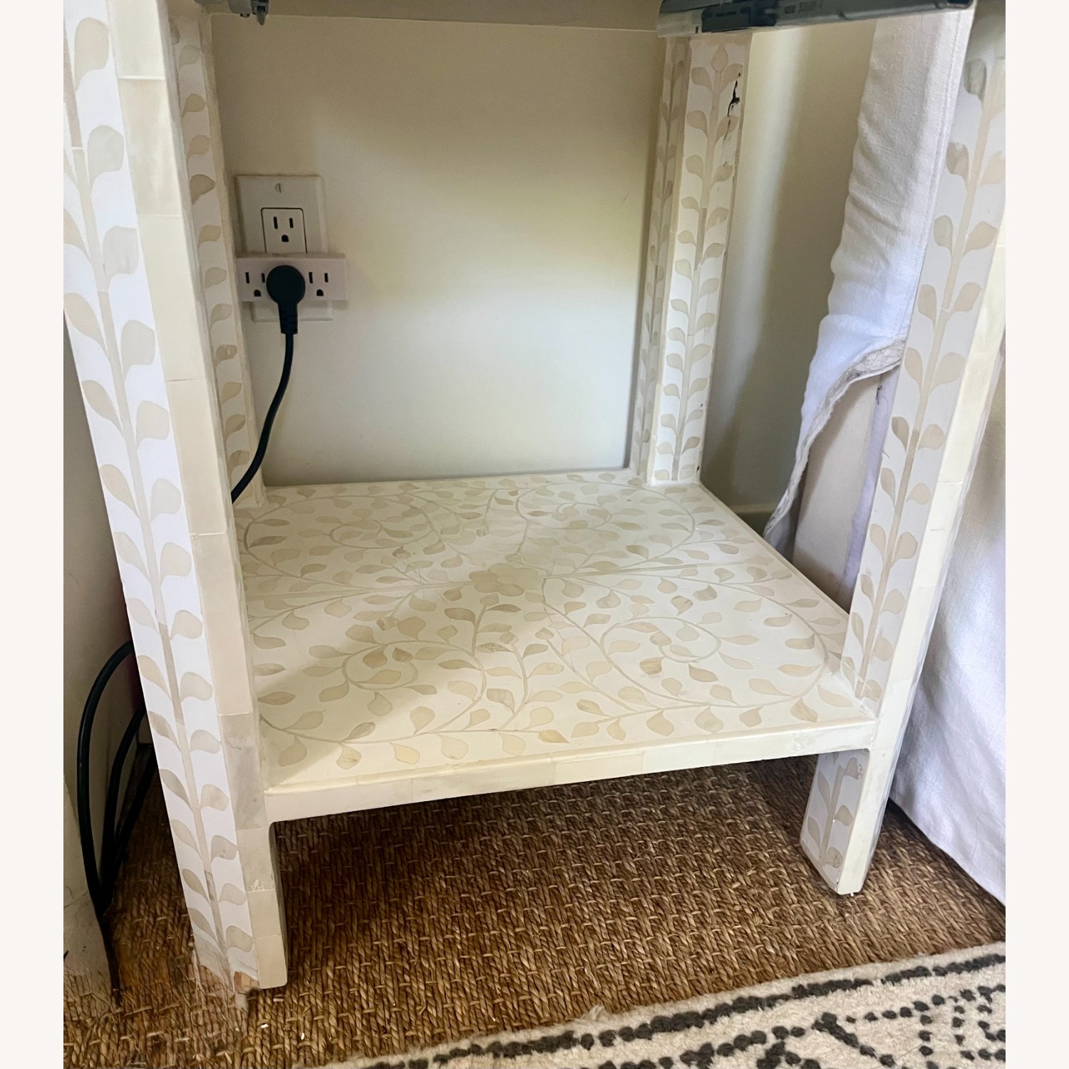 Serena & Lily White Nightstands - image-6
