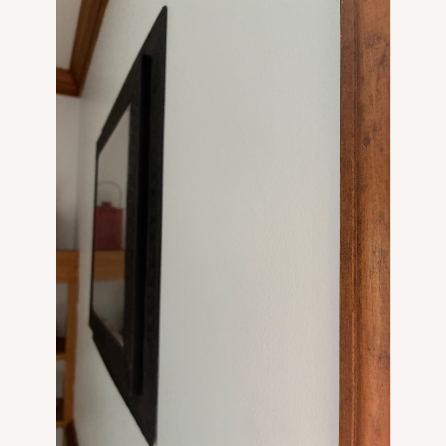Black Metal Decorative Wall Mirror - image-8