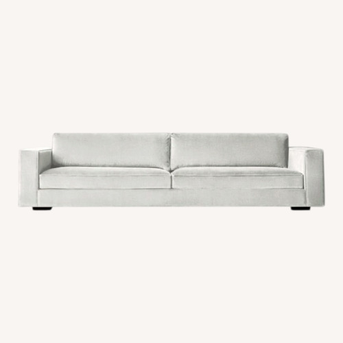 Used Restoration Hardware Maddox White 2 Seater Sofa for sale on AptDeco