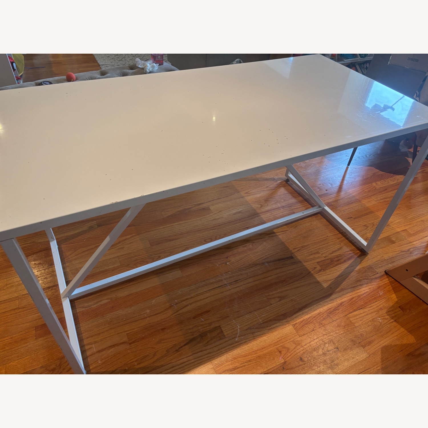Blu Dot Strut White Desk - image-1