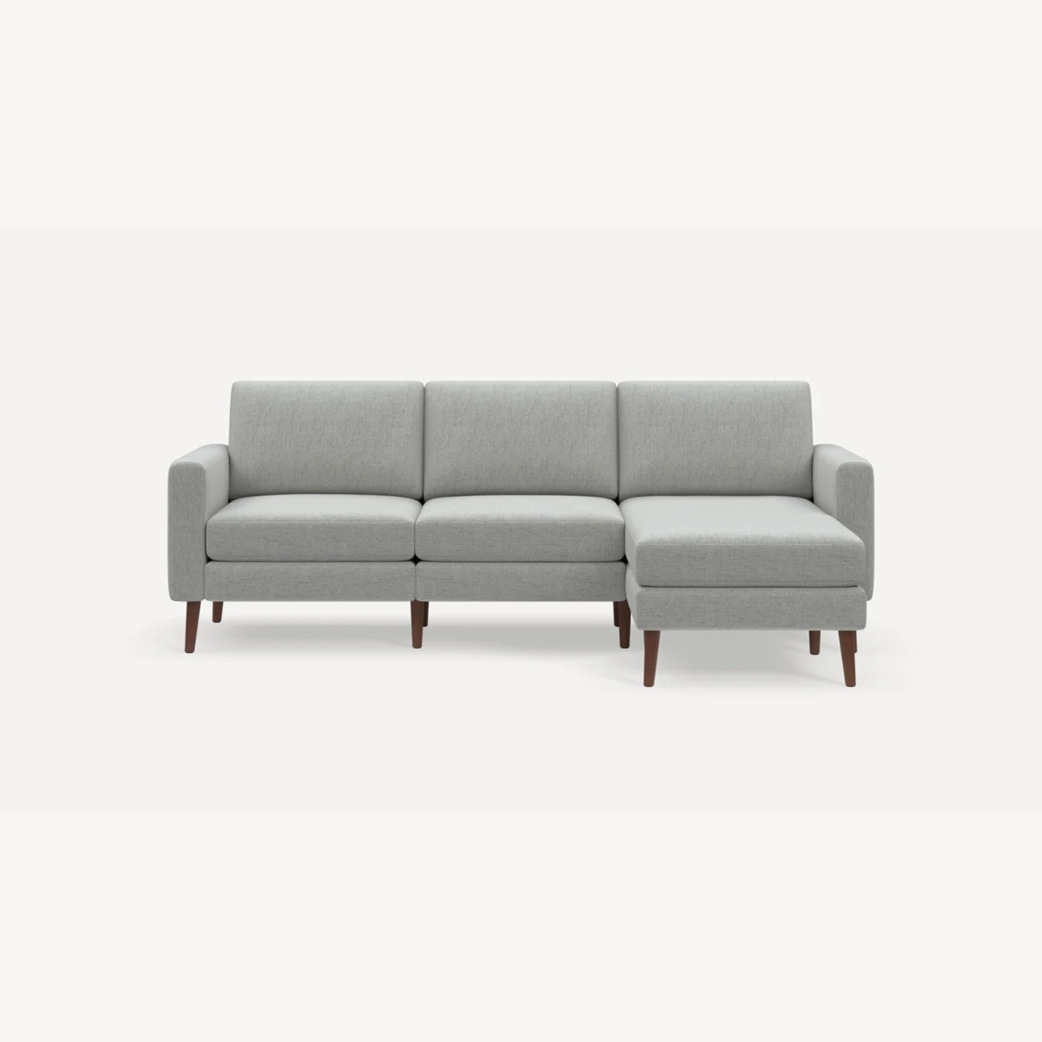 Burrow Nomad Dark Gray Fabric 3+ Piece Sectional - image-6