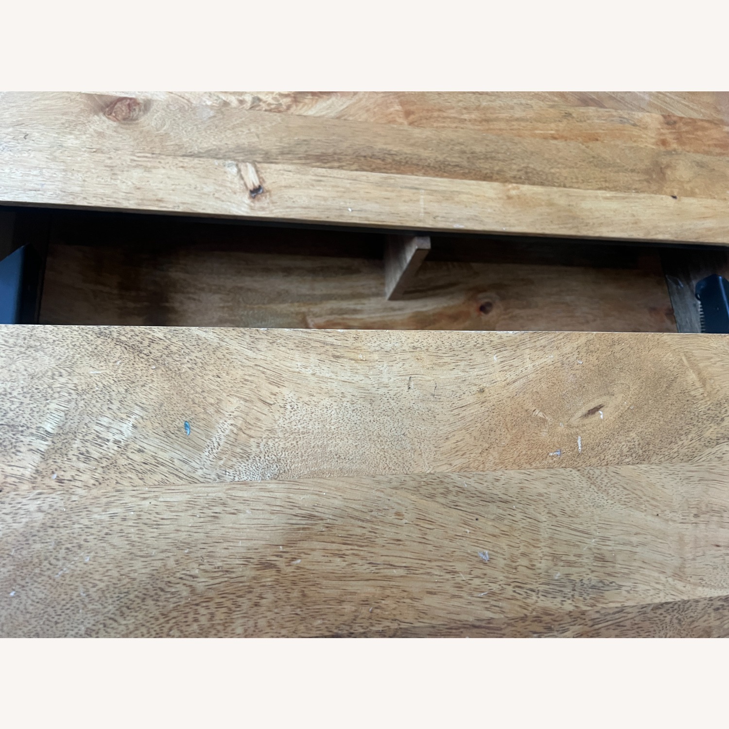 West Elm Industrial Solid Wood Storage Pop-Up Coffee Table  - image-4