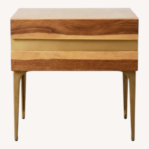 Used Square Roots Live Edge Nightstand for sale on AptDeco