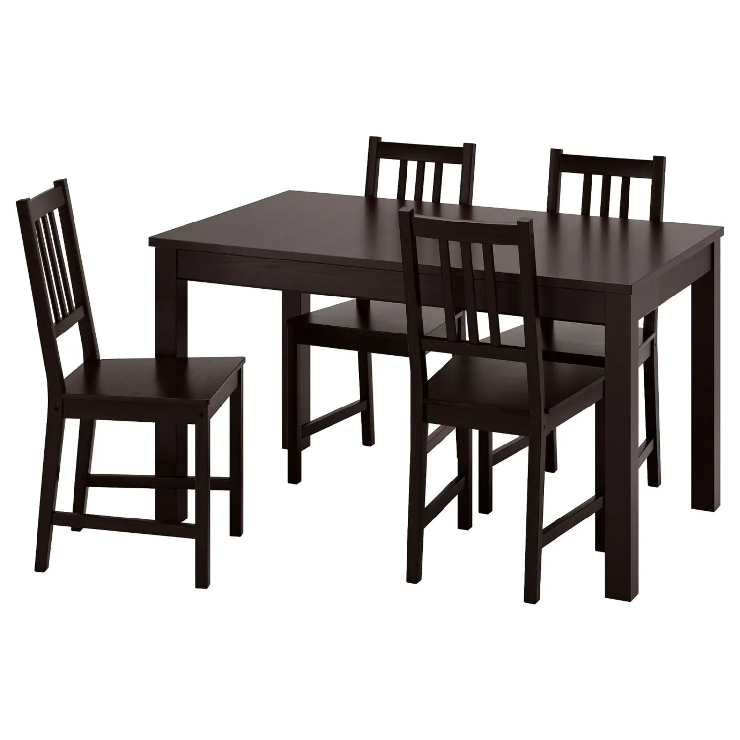 IKEA Laneberg Black Wood Dining Set - image-4