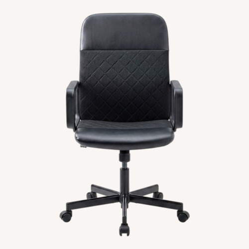 Used IKEA Renberget Black Fabric Office Chair for sale on AptDeco