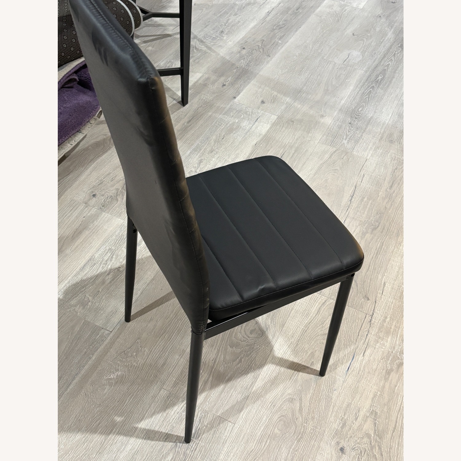 Wrought Iron Glass Top Dining Table - image-4