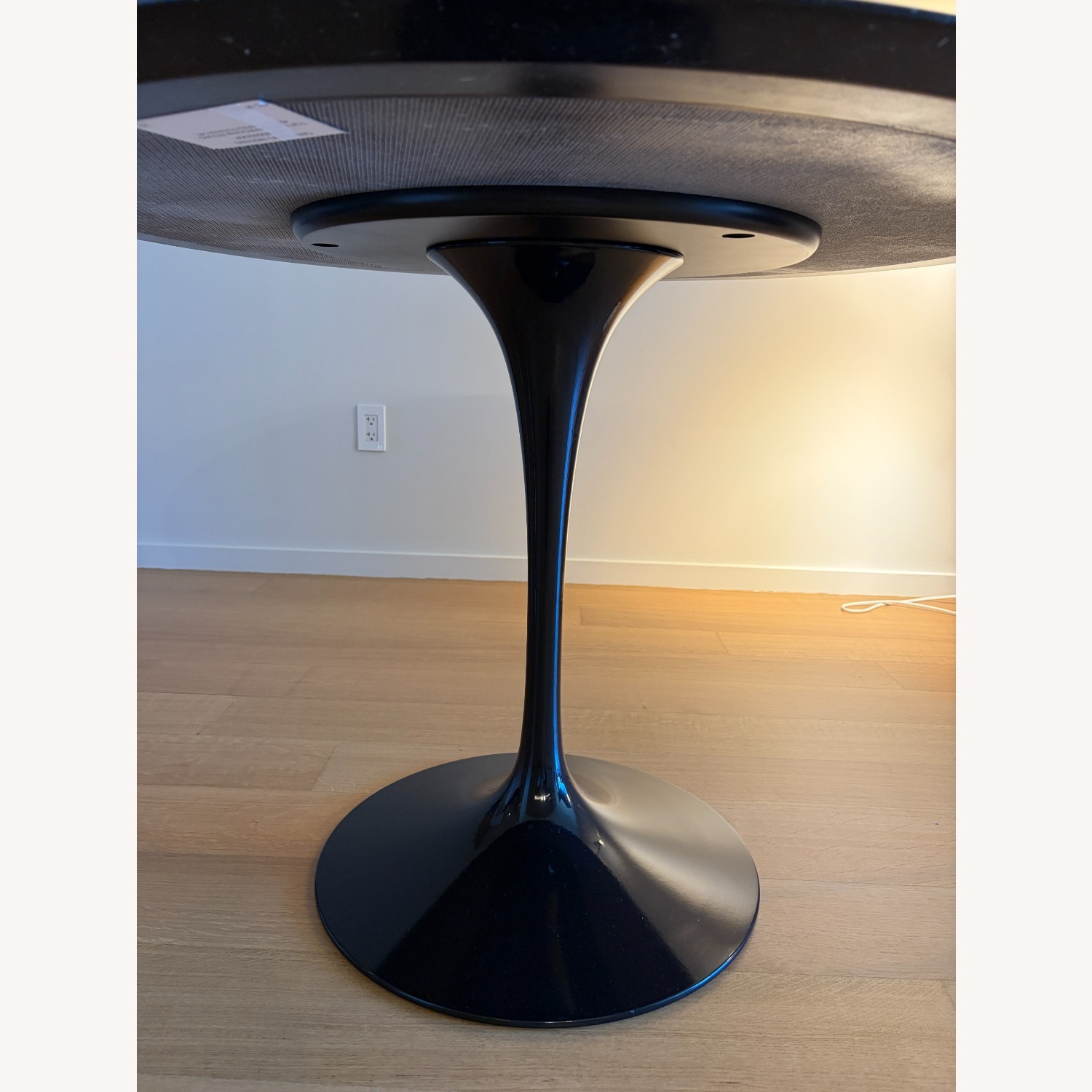Knoll Saarinen Black Marble Dining Table - 42" - image-3