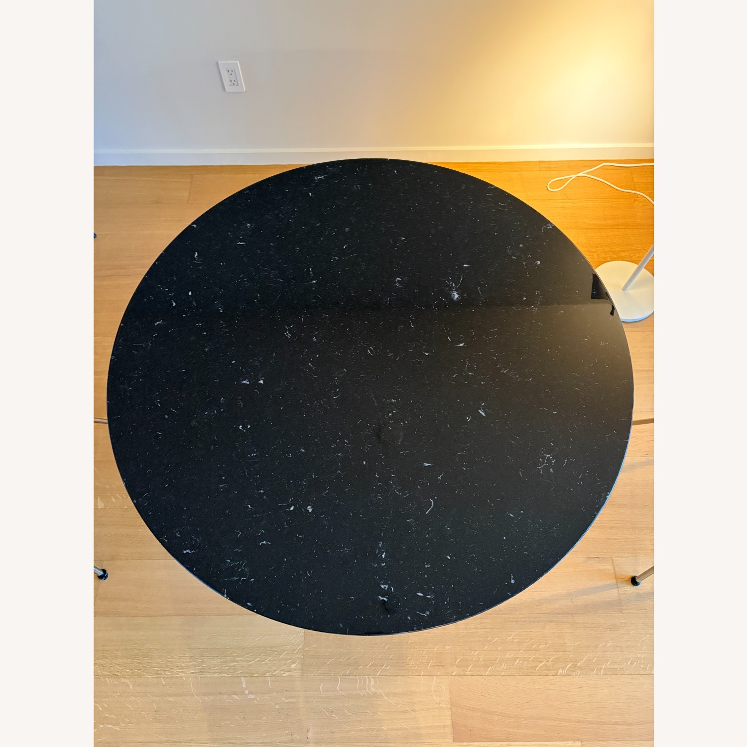 Knoll Saarinen Black Marble Dining Table - 42" - image-6