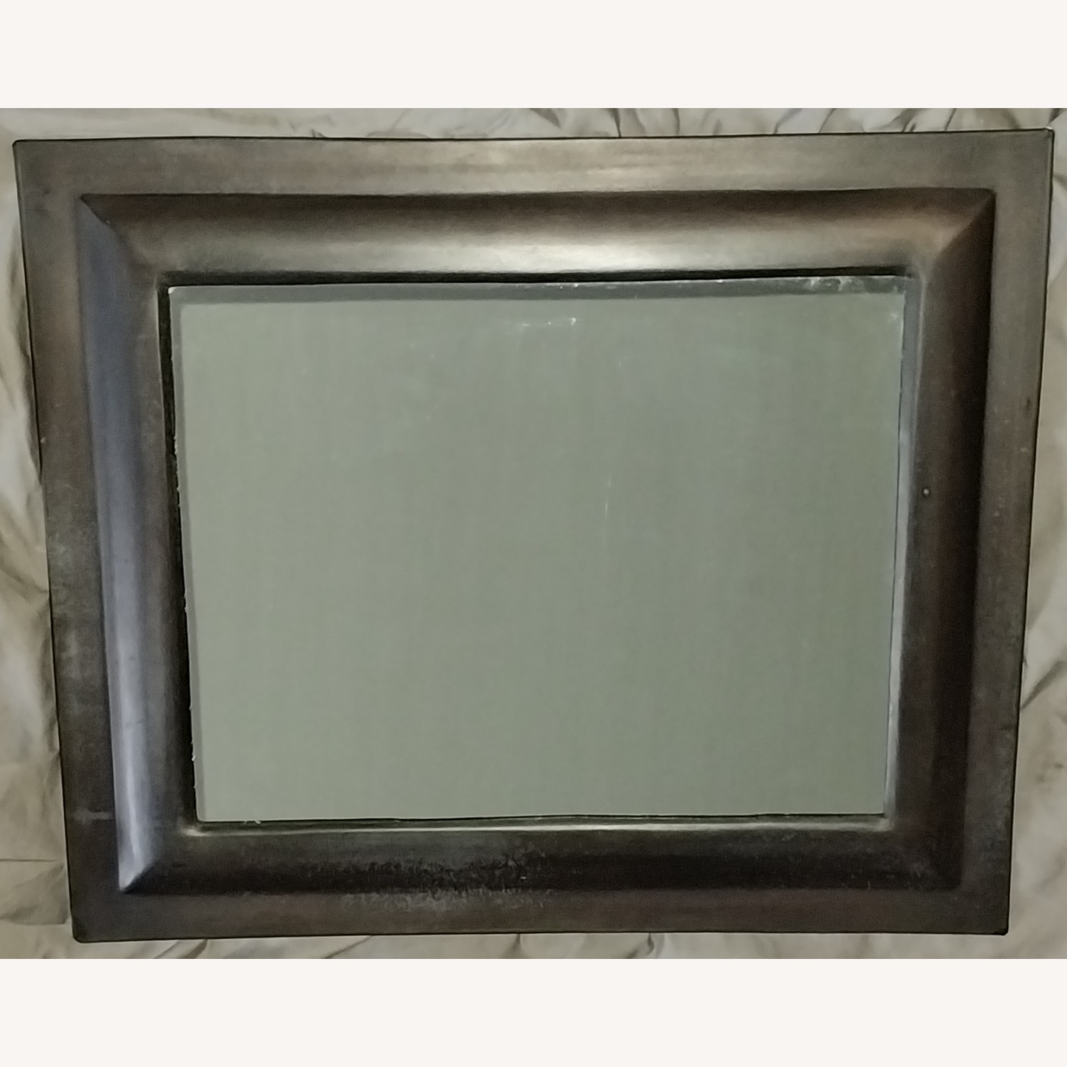 Dark Bronze Metal Wall Mirror - image-2