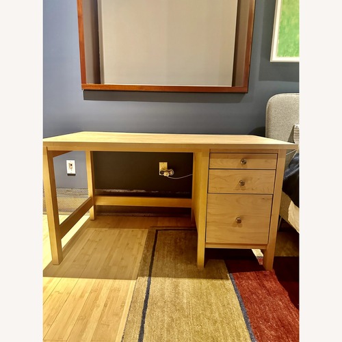 Used Room & Board Sherwood Natural Desk for sale on AptDeco