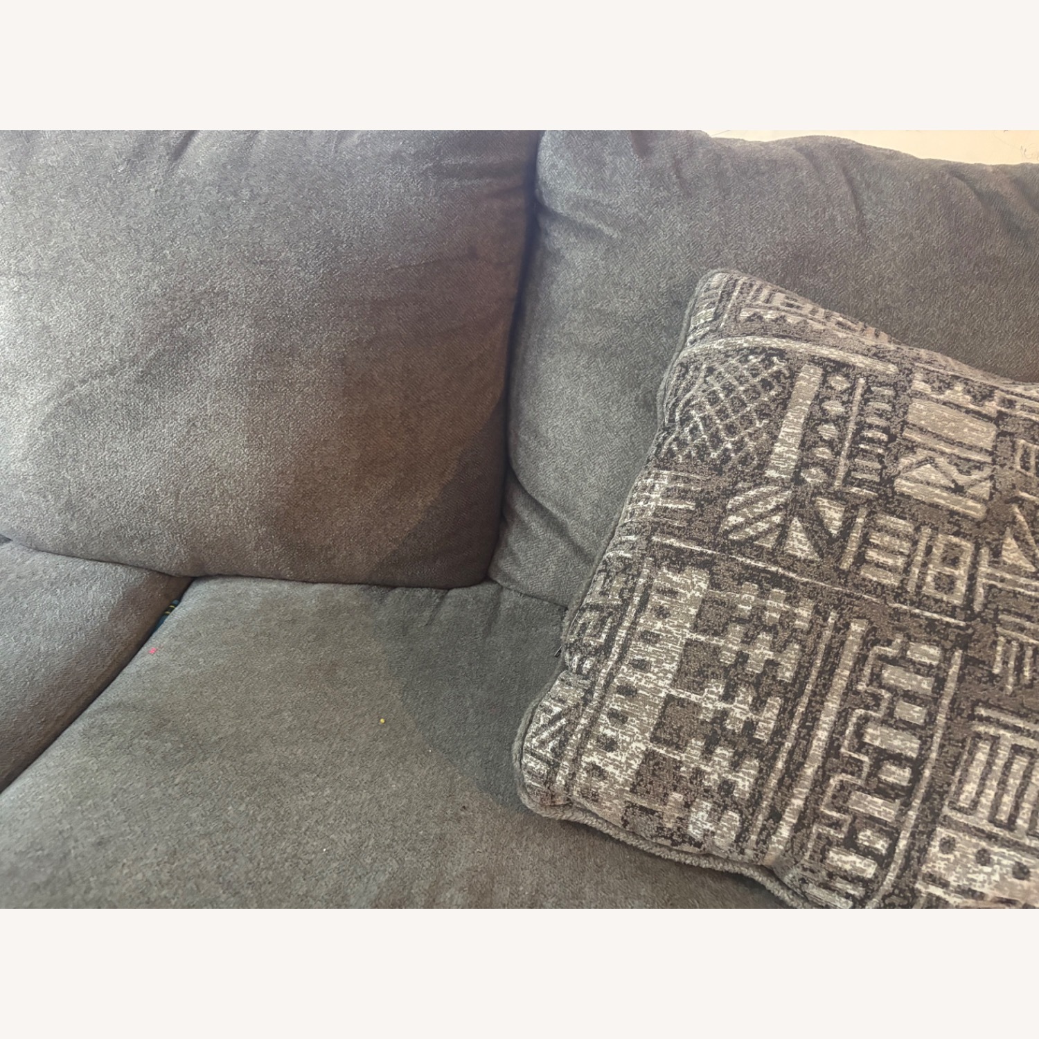 Ashley Furniture Light Gray 3+ Seater Sofa - image-2