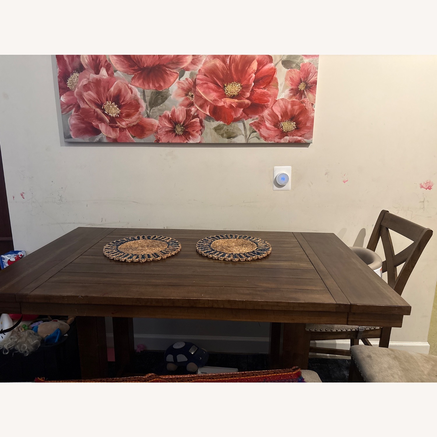 Ashley Furniture Dark Brown Dining Set - image-1