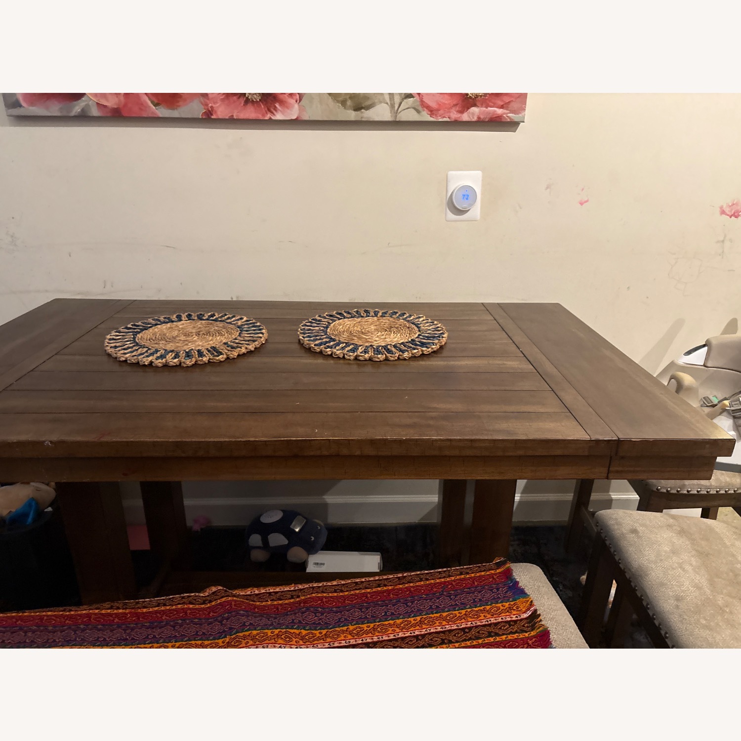 Ashley Furniture Dark Brown Dining Set - image-3