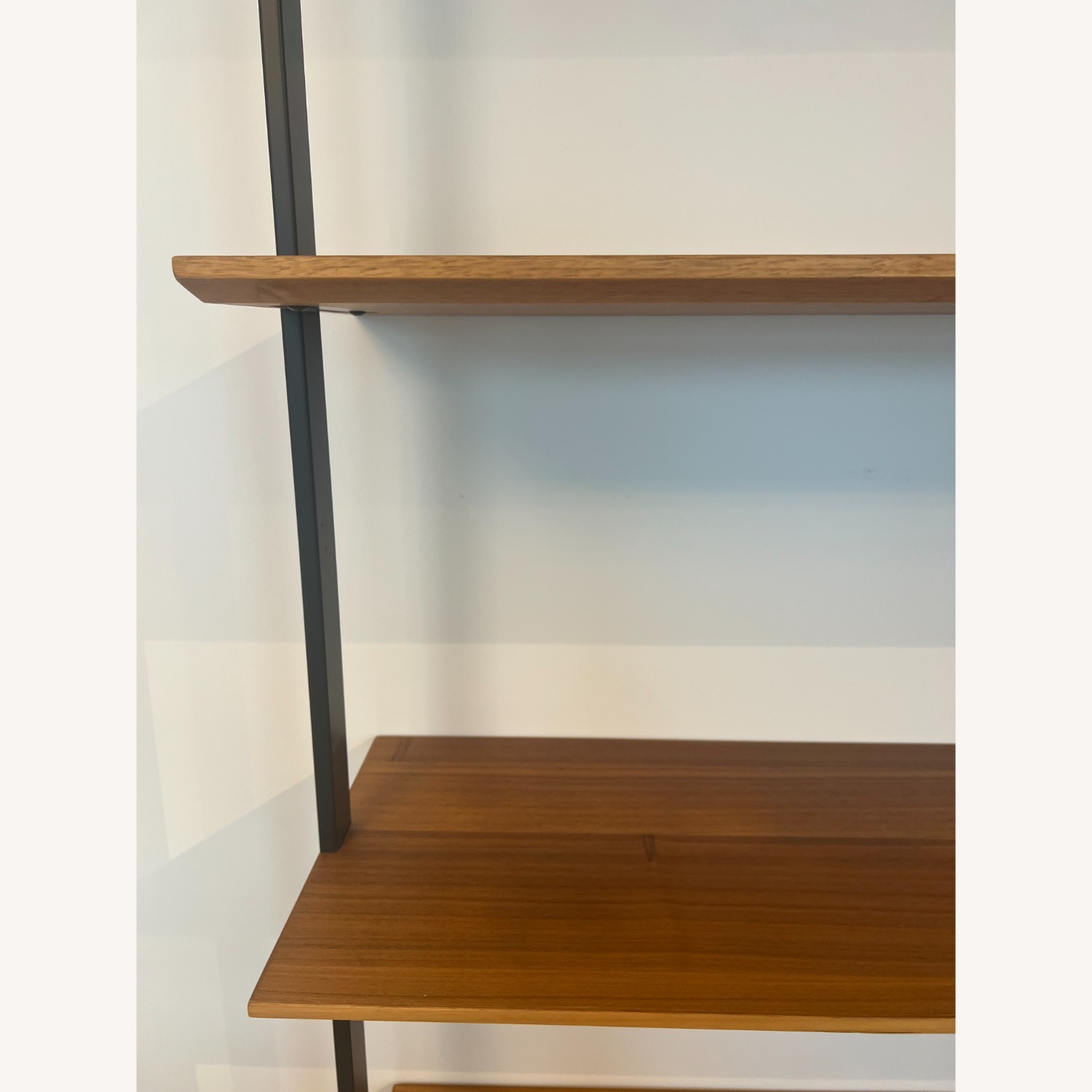 Slim Natural Wood Bookcase - image-3