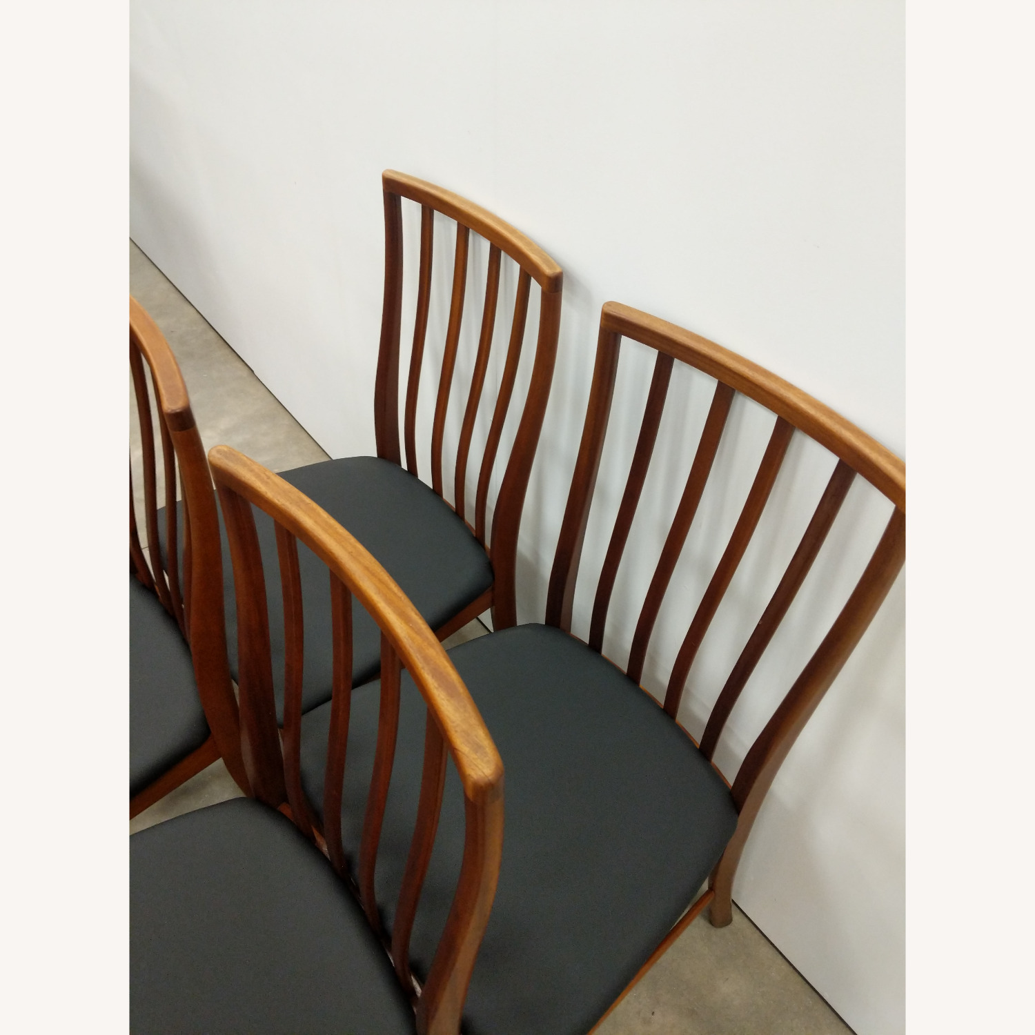 4 Vintage Mid Century McIntosh Dining Chairs - image-7