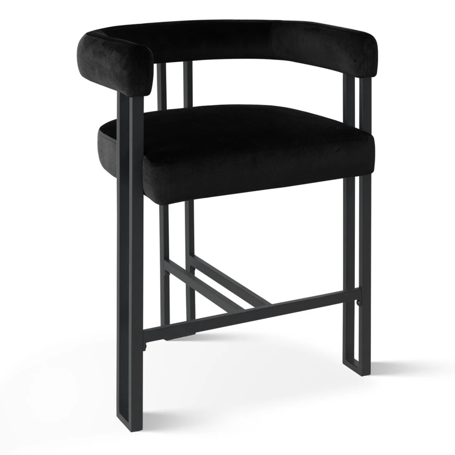 Pop Maison Black Velvet Dining Chairs - image-5