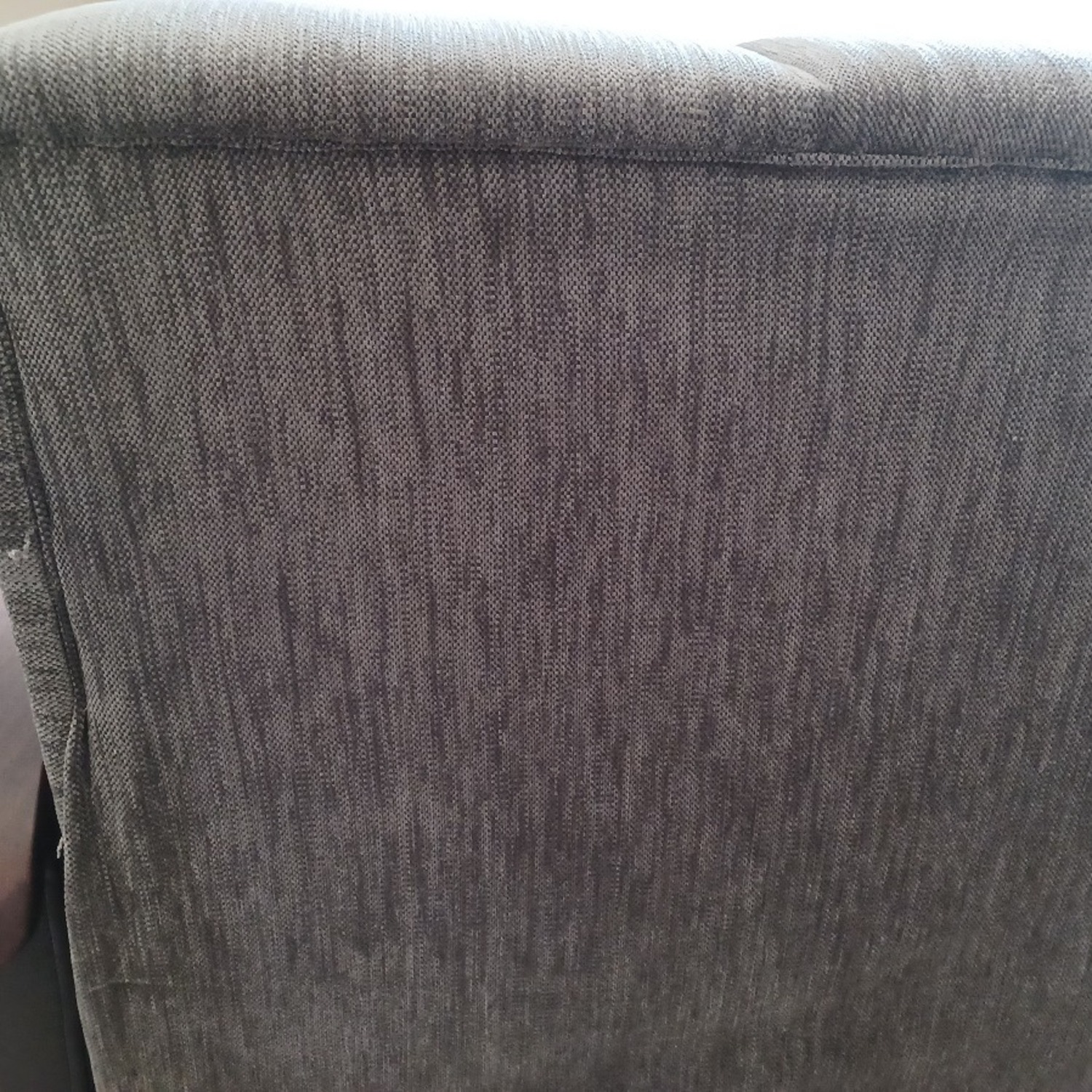 European Couch Dark Gray Fabric Sleeper Sofa - image-5