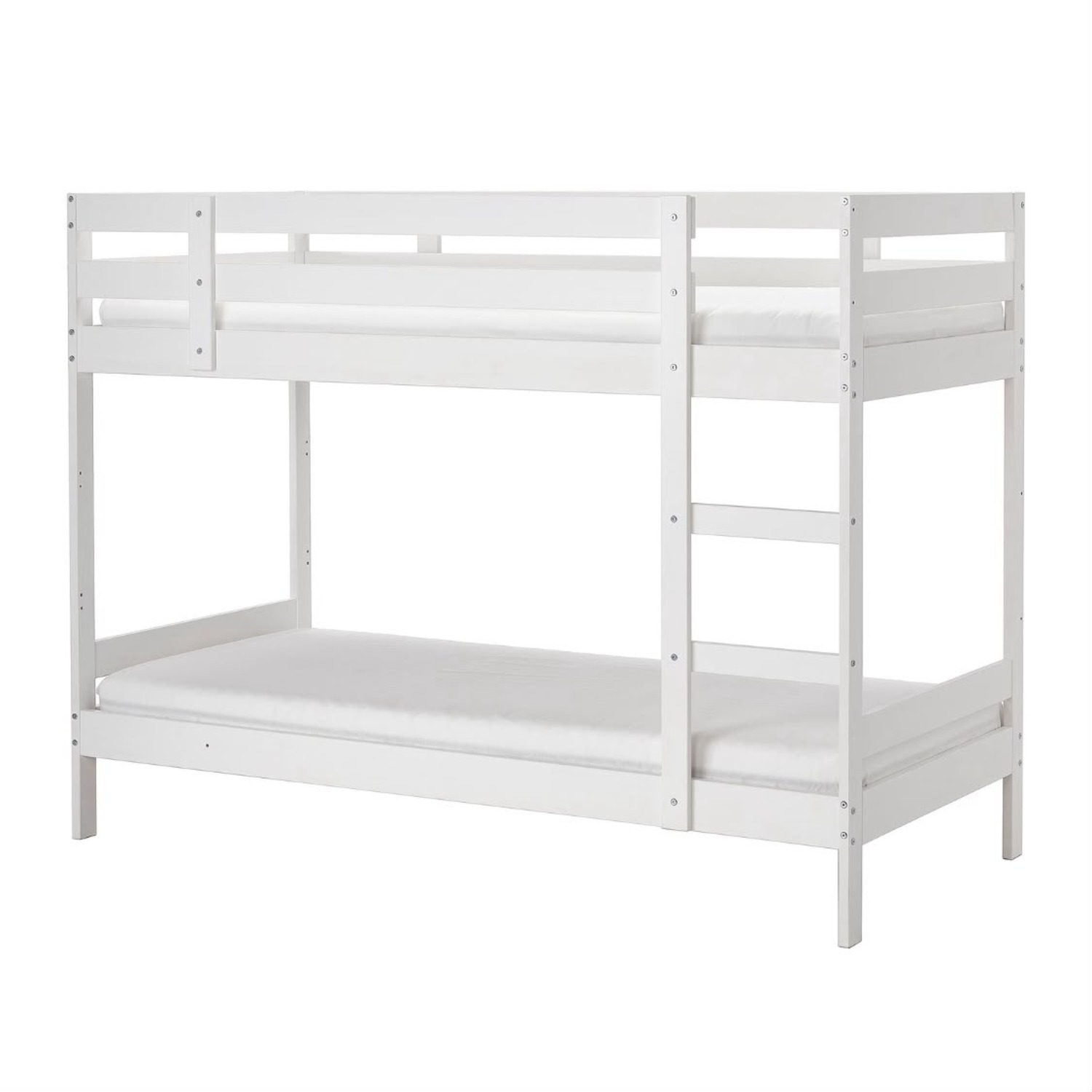 IKEA Mydal White Wood Bunk Bed - image-1