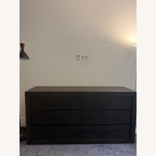 Used Restoration Hardware Drifted Reclaimed Oak 6-Drawer Dresser for sale on AptDeco