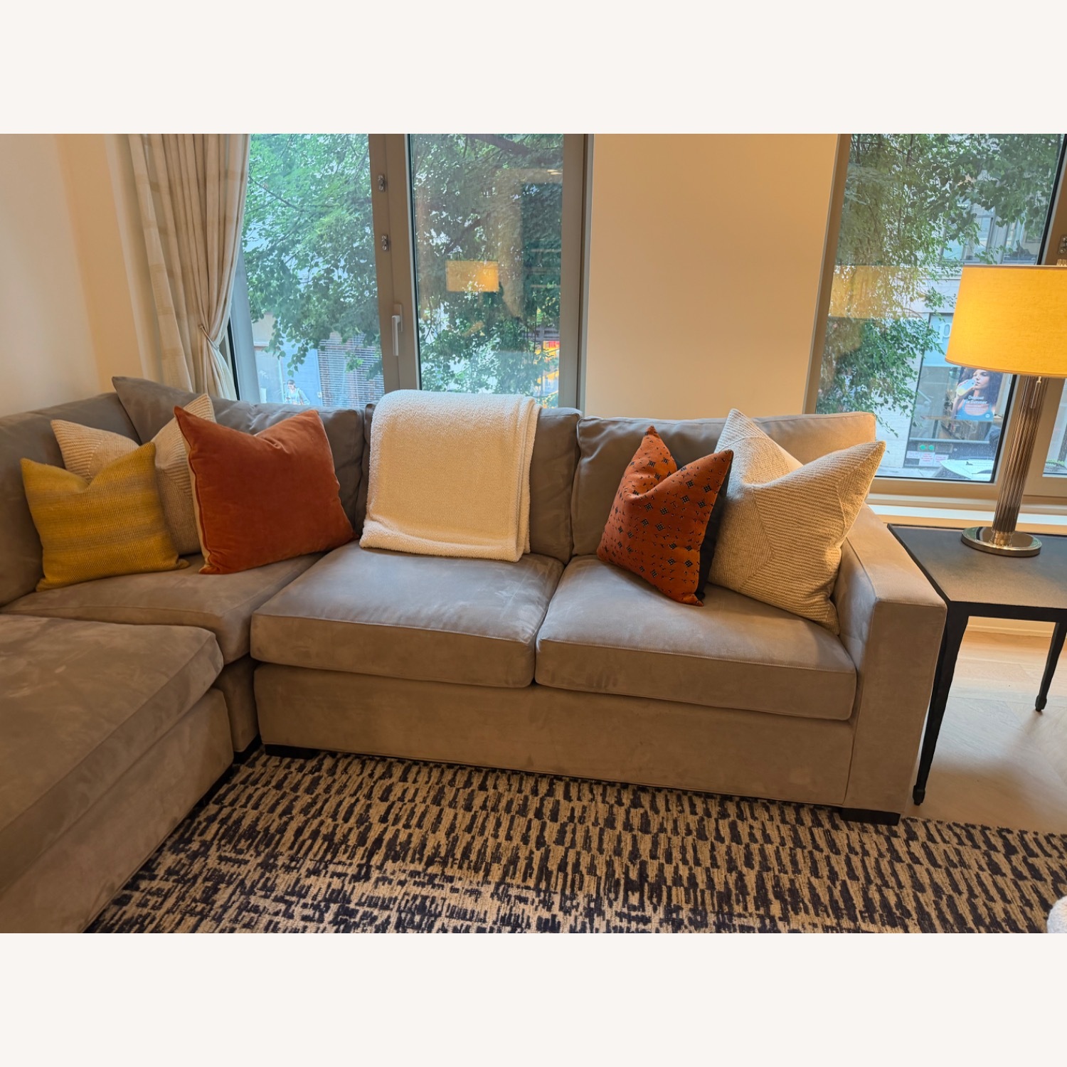 Crate & Barrel Axis L-Shaped 3+ Piece Sectional - image-3