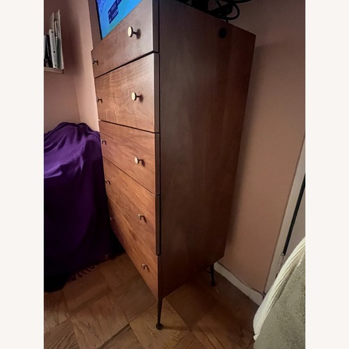 Used West Elm Paulson Mid-Century 5-Drawer Dresser for sale on AptDeco
