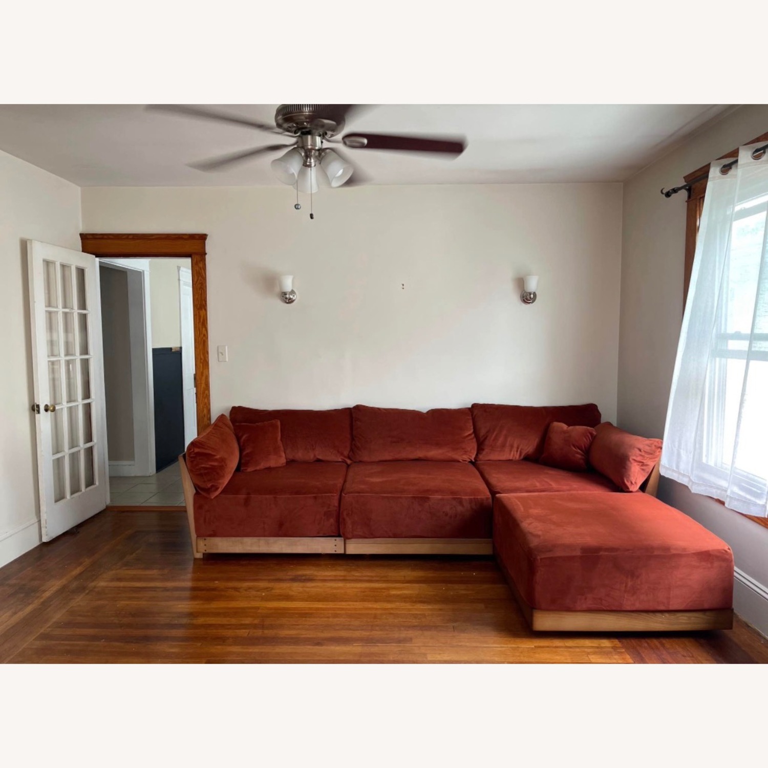 Inside Weather Modular 3-Seater Sofa in Rust - image-1