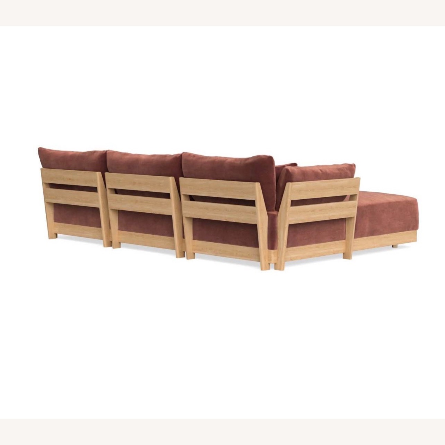 Inside Weather Modular 3-Seater Sofa in Rust - image-2