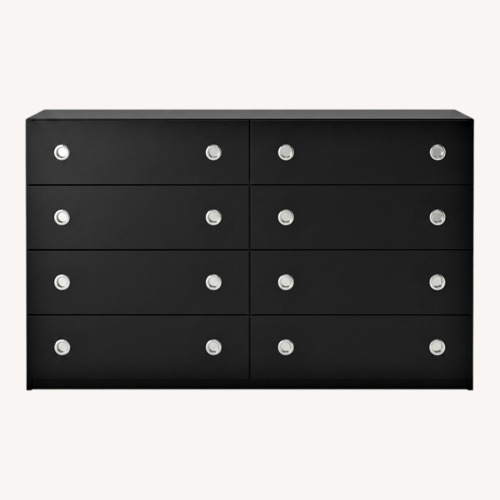 Used Black Wood Dresser for sale on AptDeco