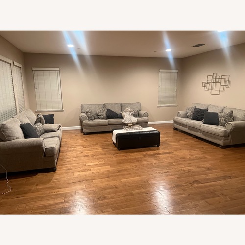 Used Ashley Furniture Morren Dark Gray 3+ Seater Sofa for sale on AptDeco