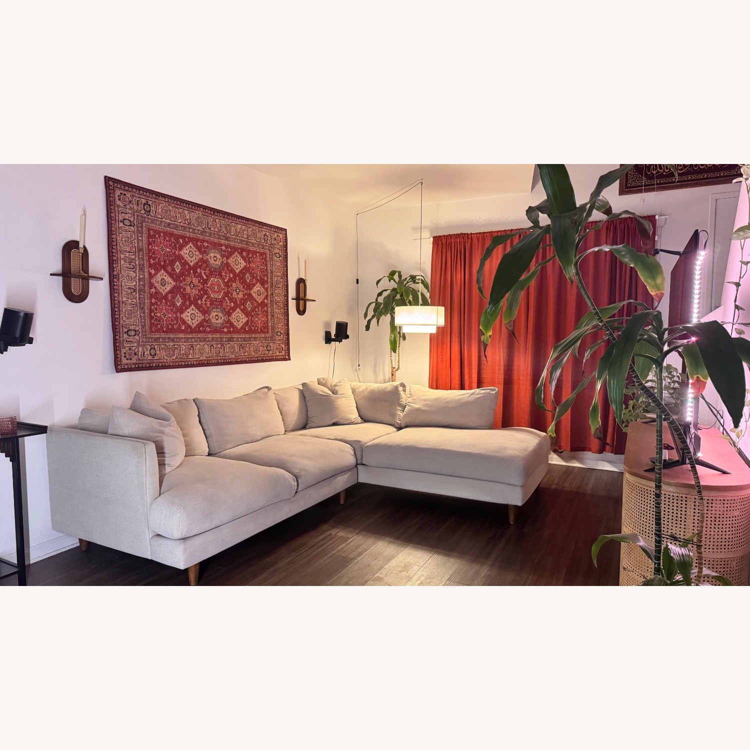 Living Spaces Adeline 2 Piece Sectional - image-3