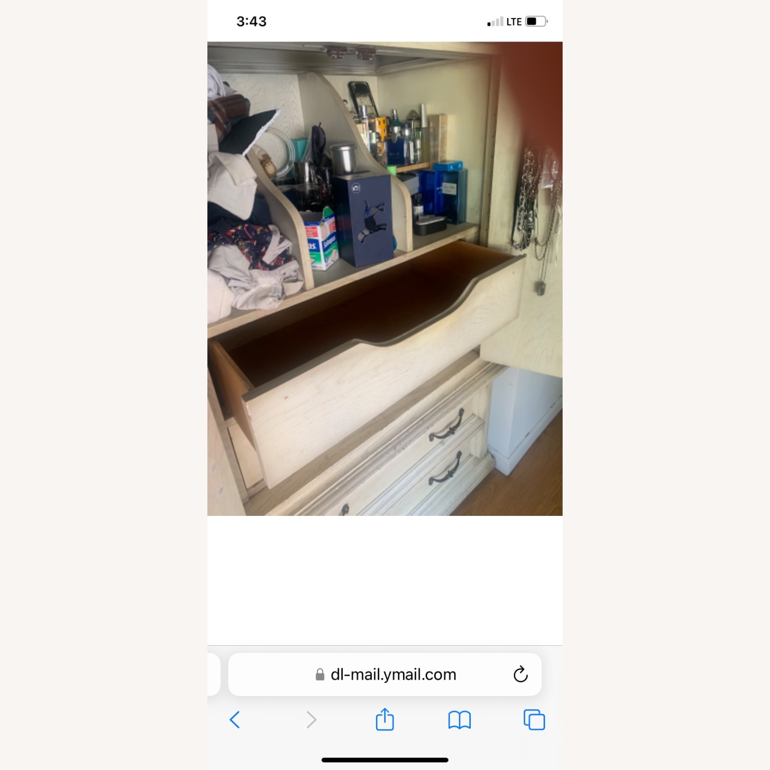 Vintage Dresser High Boy  - image-2