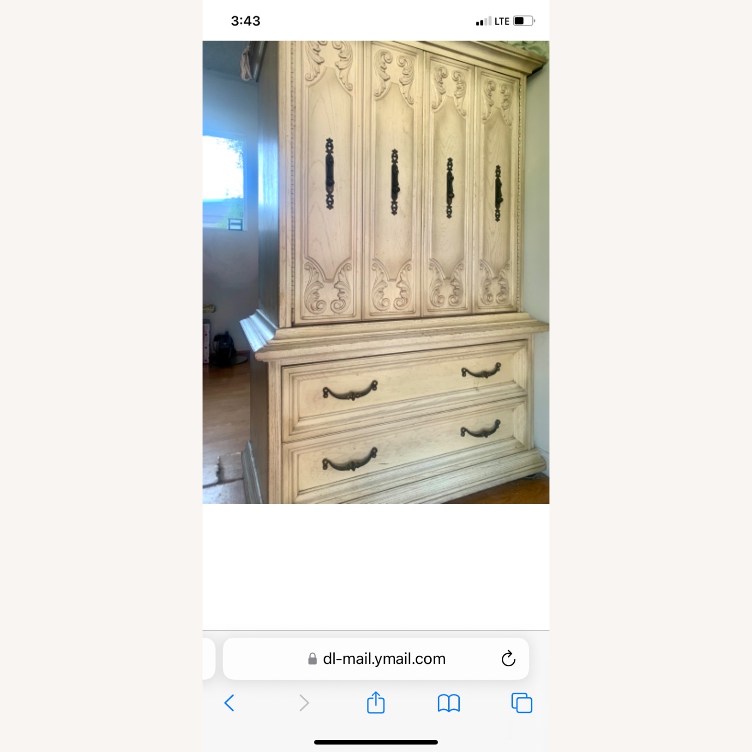 Vintage Dresser High Boy  - image-3