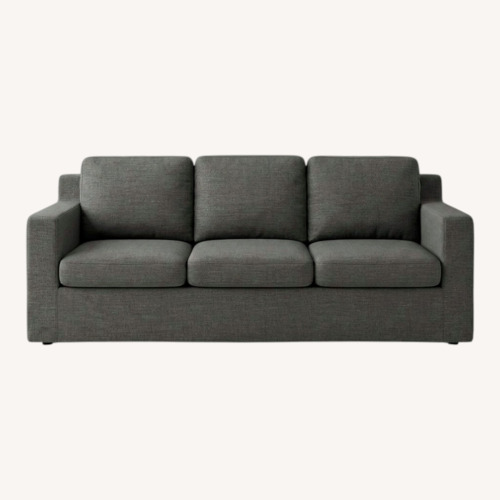 Used Dark Gray Fabric 3+ Seater Sofa for sale on AptDeco