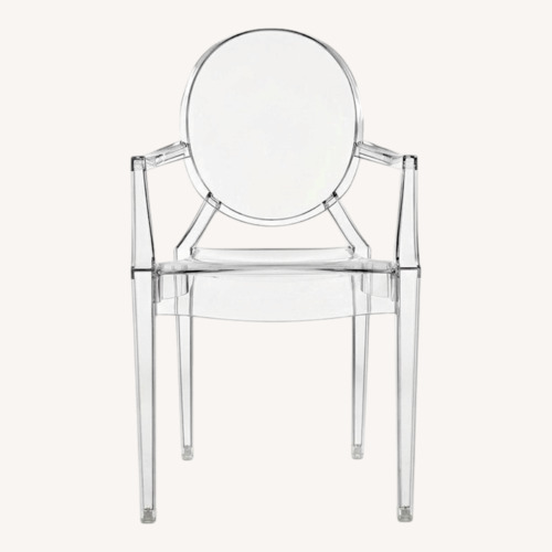 Used Kartell Transparent Accent Chair for sale on AptDeco