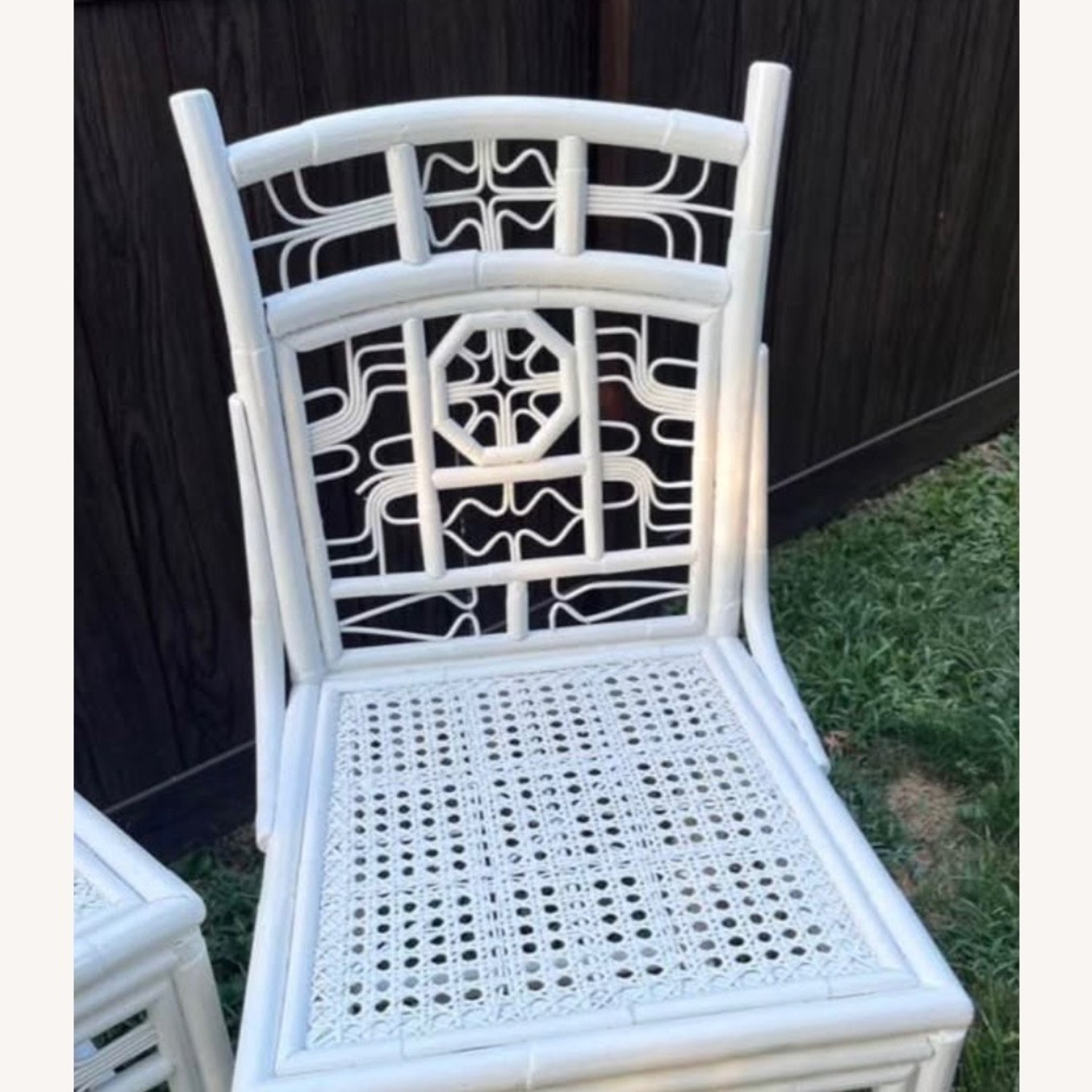 Bamboo Rattan Indochine Bohemian Costal Bar Stools - image-4
