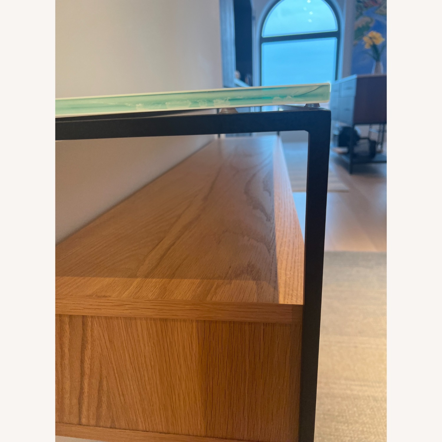 Room & Board Williams Natural Glass Side Table - image-8